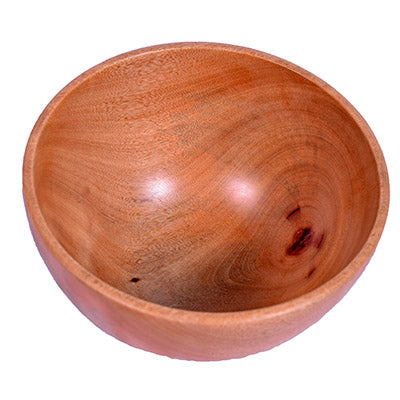 Light wooden bowl